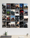 24 Bike Poster Set - Ultimate Bike Poster Collection