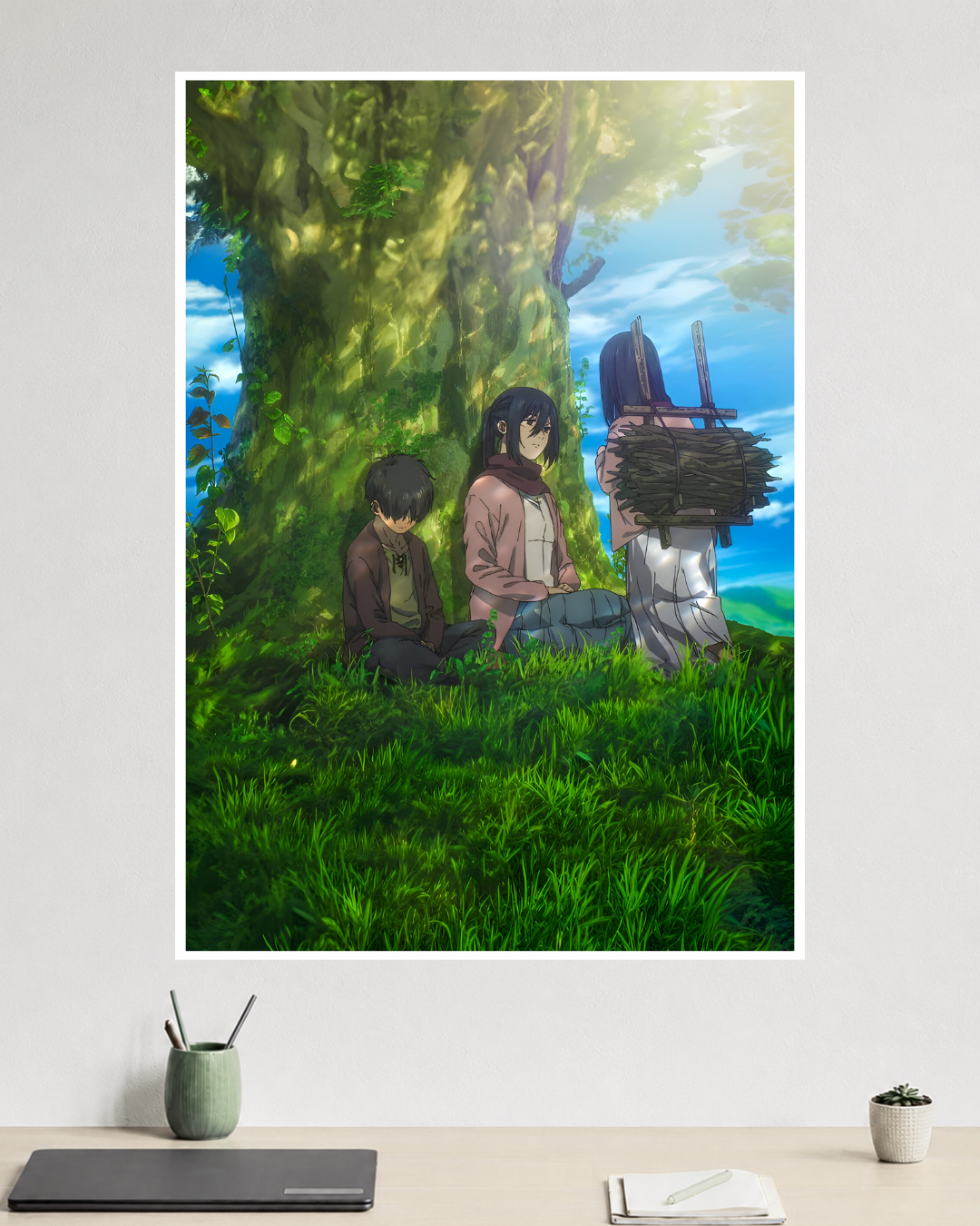 Eren Yeager | Attack On Titan | Anime Poster