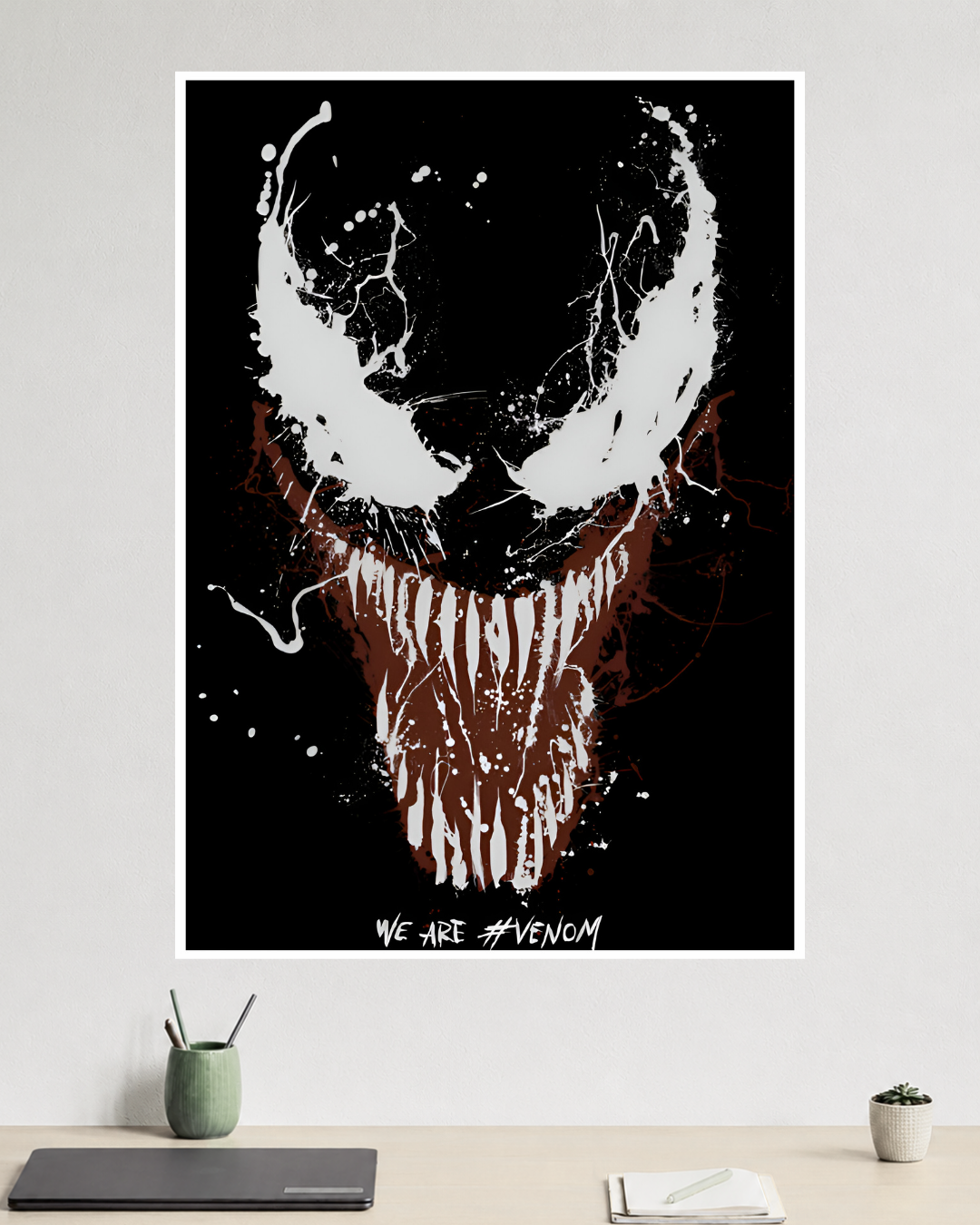 Venom | Tom Hardy | Venom symbiote | Marvel Poster