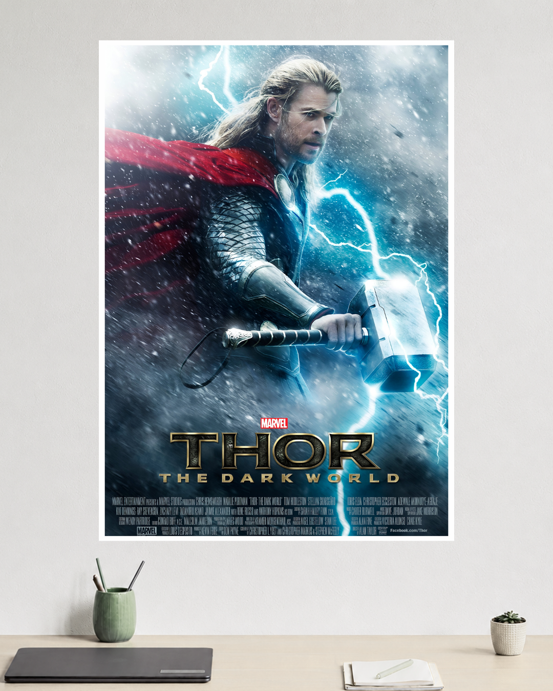 Thor | Thor: The Dark World | Chris Hemsworth | Marvel Poster