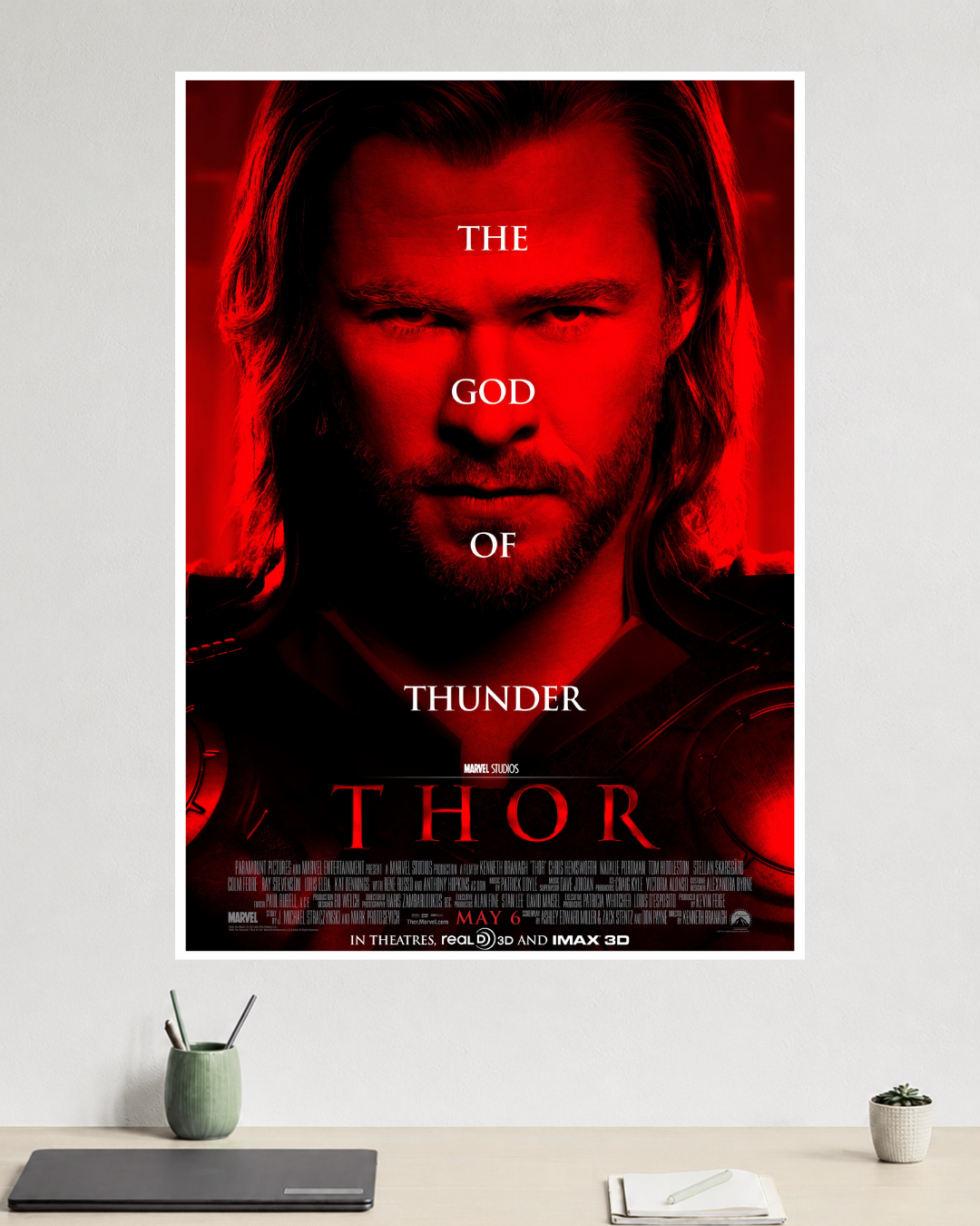 Thor | God of Thunder | Marvel Poster
