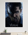 Venom | Tom Hardy | Venom symbiote | Marvel Poster