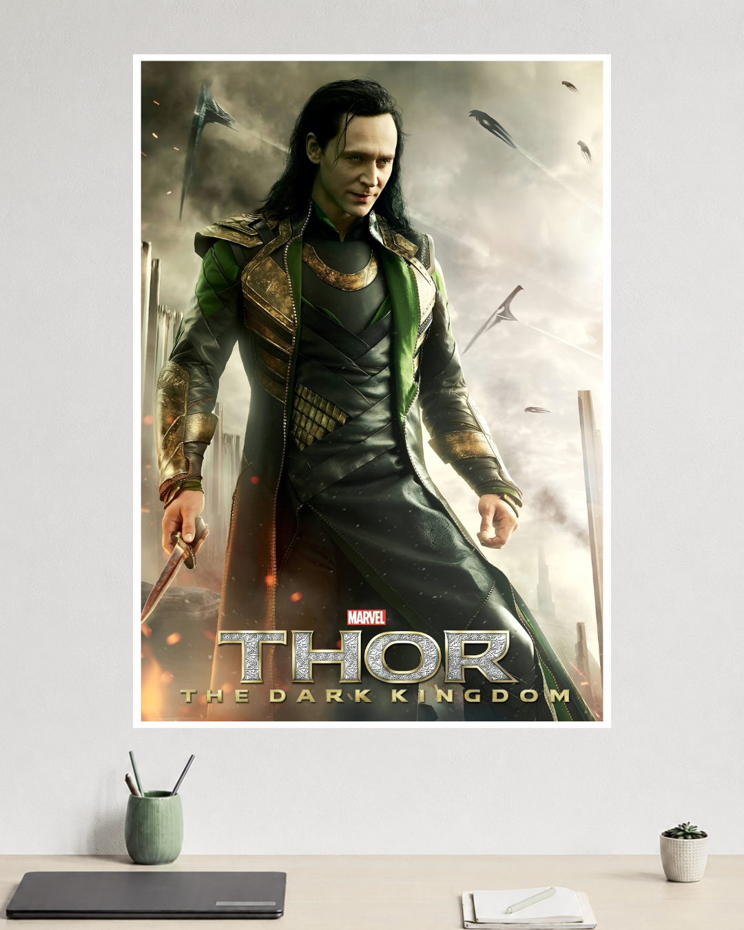 Loki | Thor: The Dark World | Tom Hiddleston | Marvel Poster