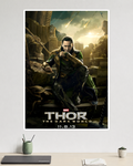 Loki | Thor: The Dark World | Tom Hiddleston | Marvel Poster