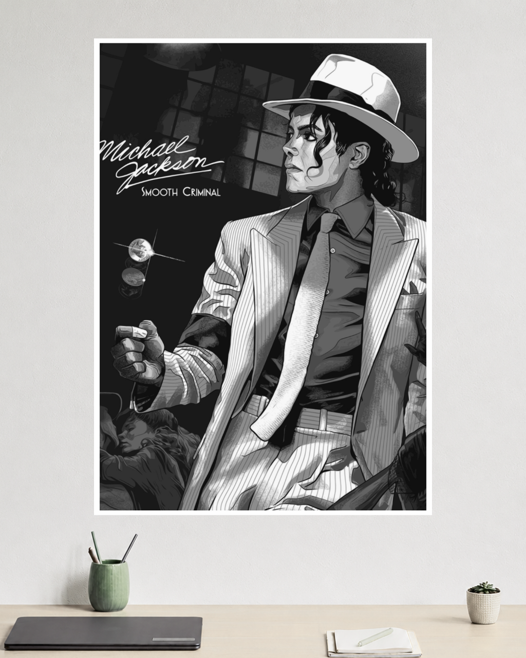 Michael Jackson | Smooth Criminal | Music Poster