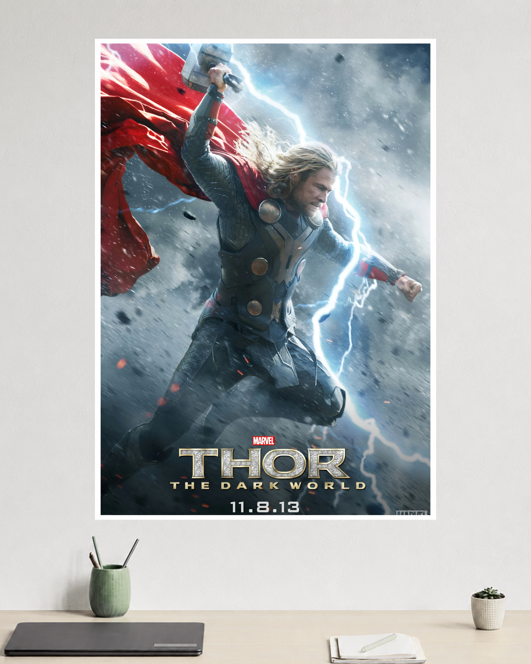 Thor | Thor: The Dark World | Chris Hemsworth | Marvel Poster