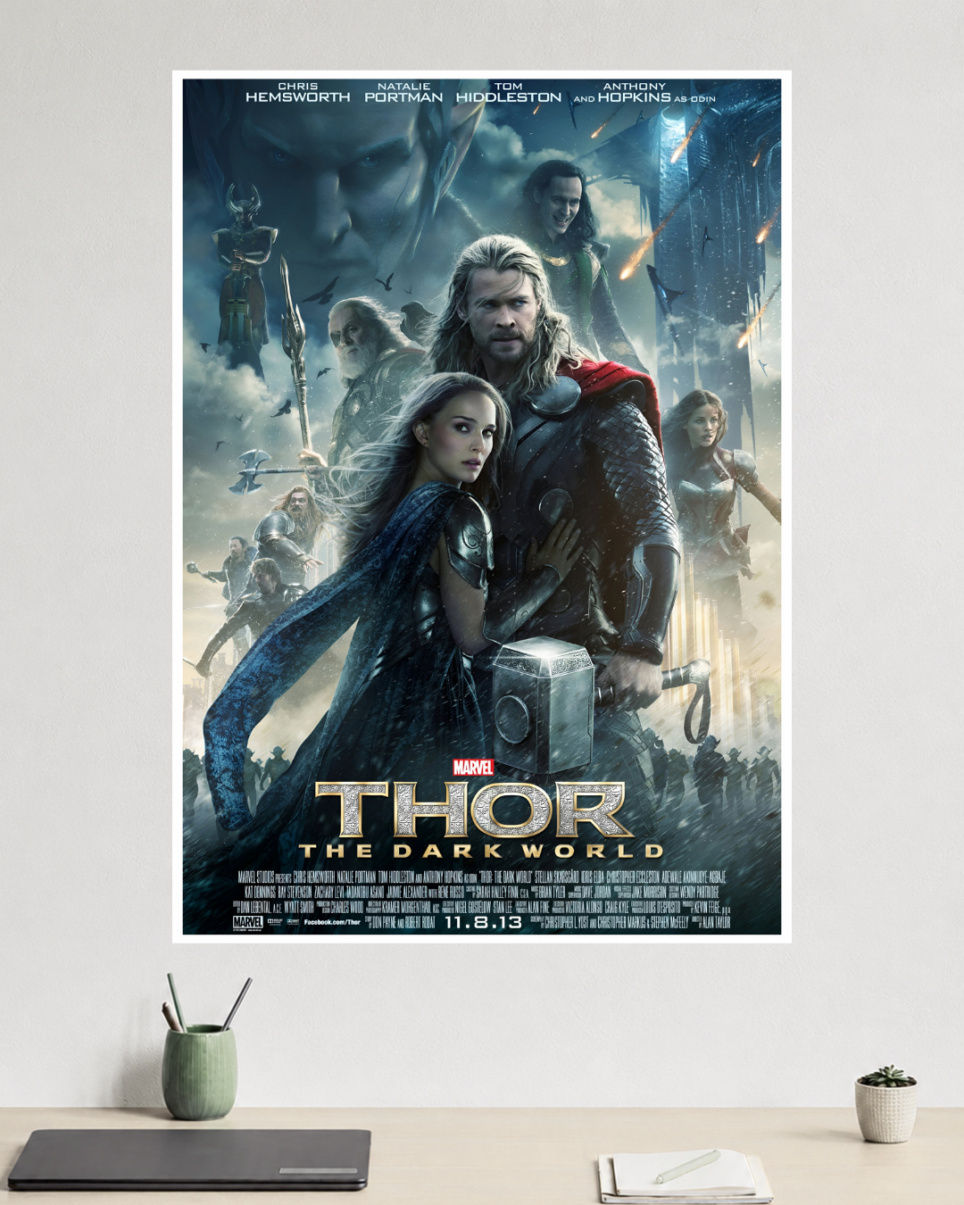 Thor | Thor: The Dark World | Chris Hemsworth | Marvel Poster