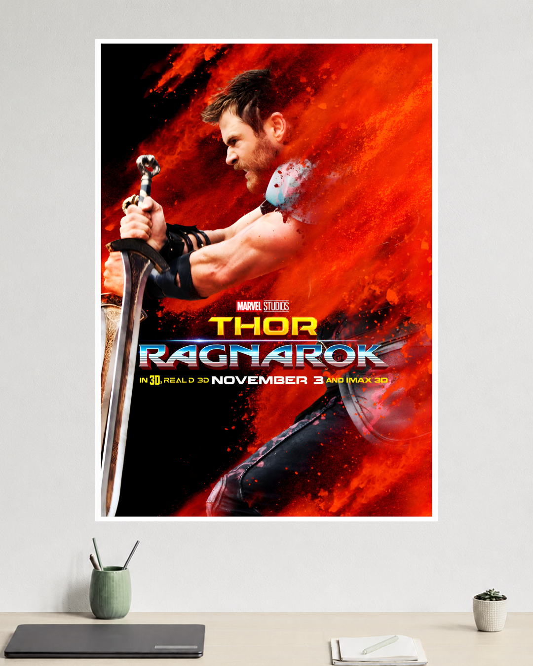 Thor | Thor: Ragnarok Movie Poster | Marvel | Marvel Poster