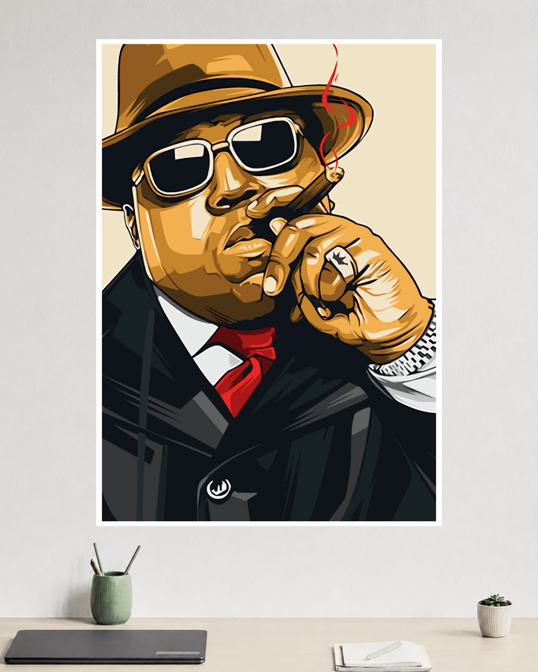 The Notorious B.I.G. | Hip-Hop Legend | Music Poster