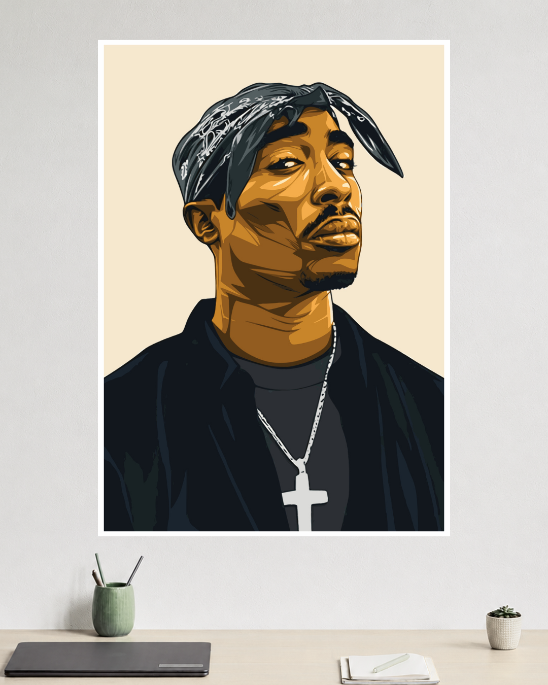 Tupac Shakur | Iconic Hip-Hop | Music Poster