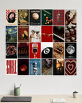 Retro Lifestyle Aesthetic Wall Art Collection – 24 Poster Set
