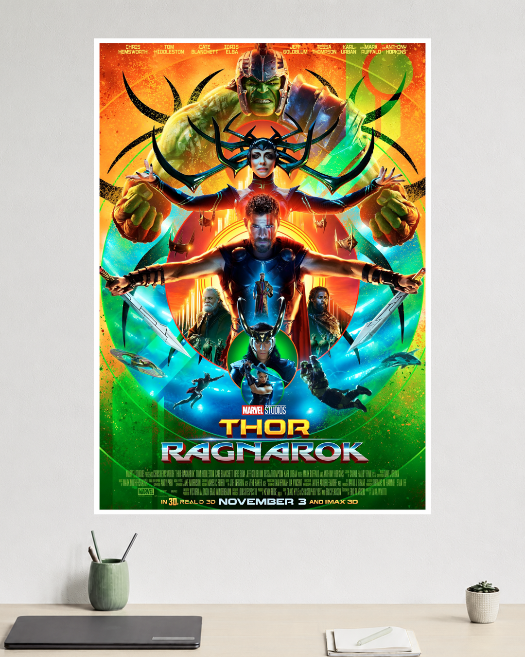 Thor: Ragnarok Movie Poster | Marvel | Marvel Poster