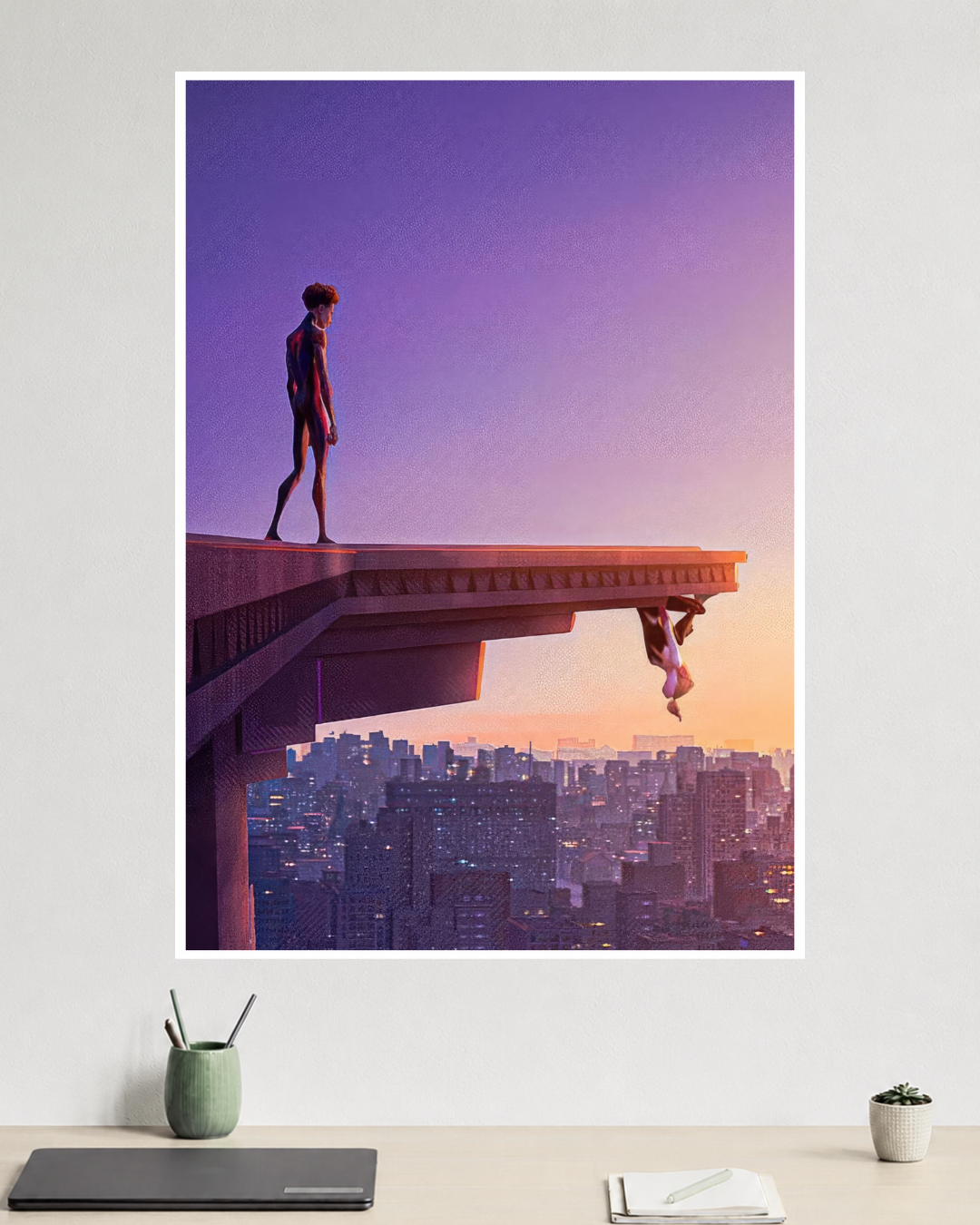 Miles Morales | Gwen Stacy | Spider-Man: Across the Spider-Verse | Marvel Poster