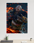 God of War | Kratos & Atreus | Game Poster