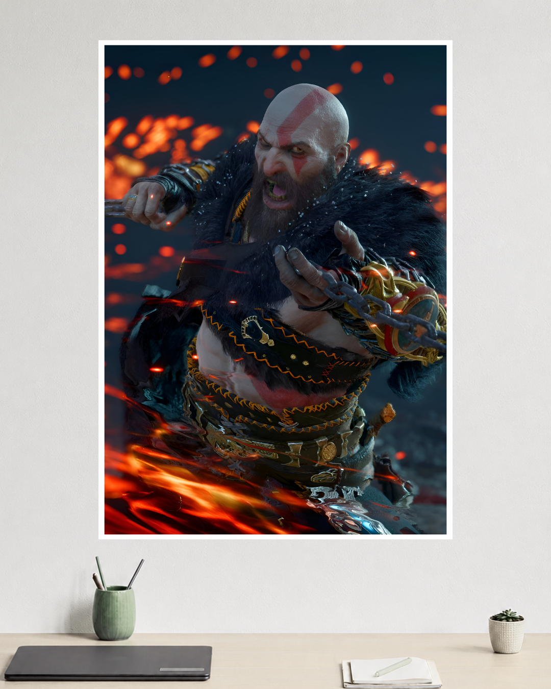 God of War | Kratos & Atreus | Game Poster