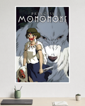 Princess Mononoke | Studio Ghibli | Anime Poster