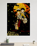 Grave of the Fireflies | Studio Ghibli | Anime Poster