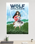 Wolf Children Poster | Mamoru Hosoda | Anime Poster