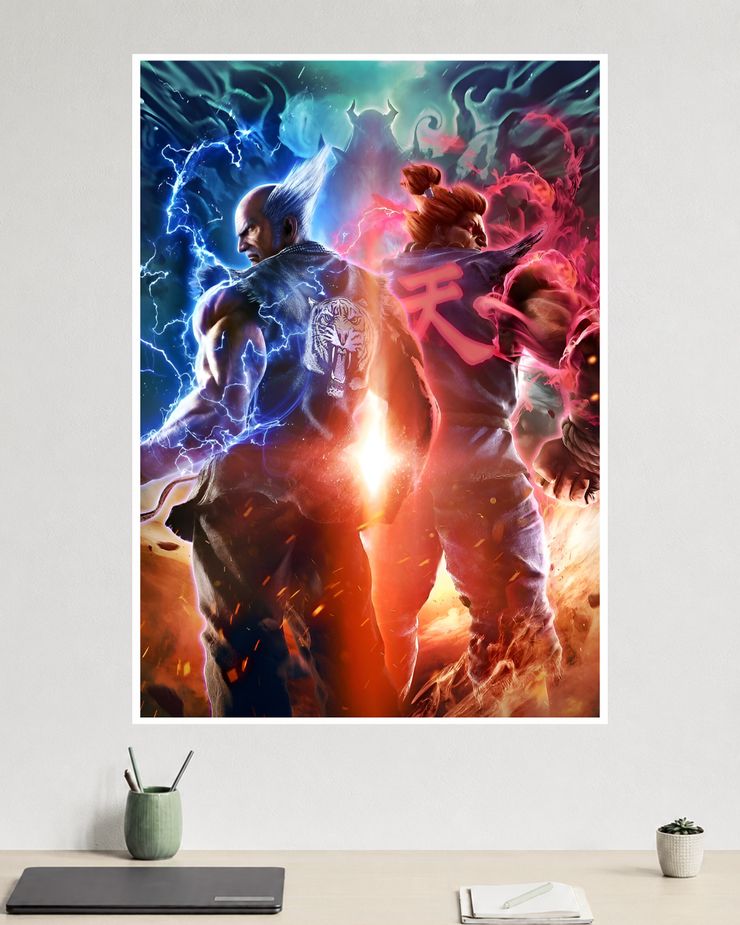 Tekken Showdown | Heihachi vs. Akuma | Game Poster