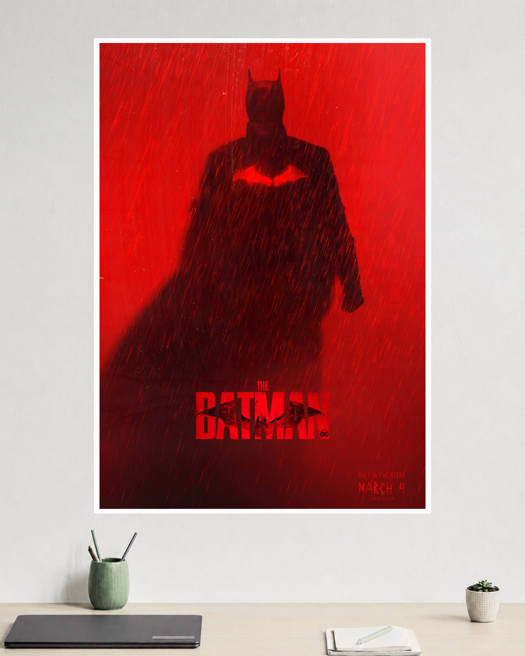 The Batman | Robert Pattinson Batman | DC Poster