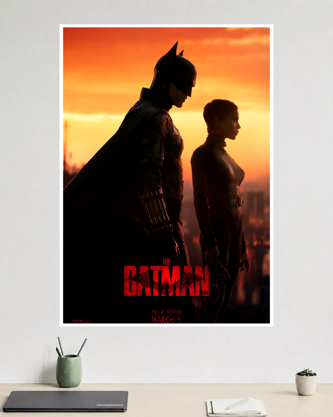The Batman | Robert Pattinson Batman | DC Poster