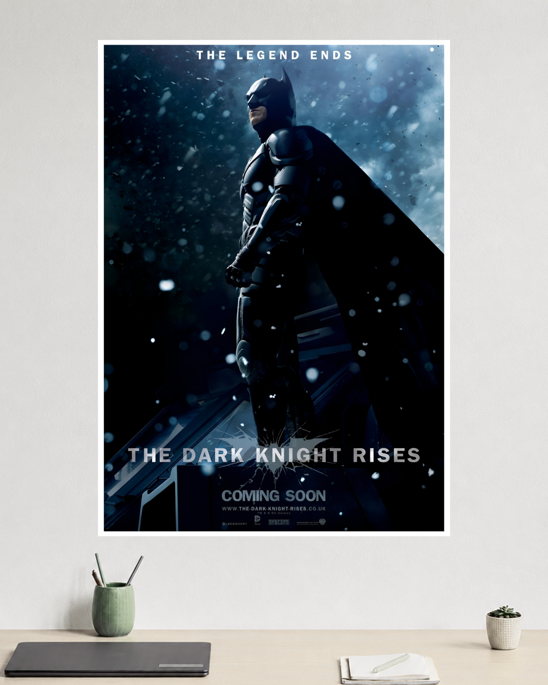Batman | Christian Bale | The Dark Knight Rises | DC Poster
