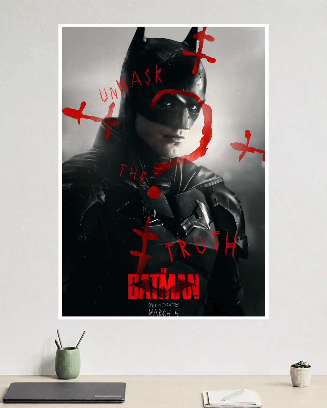 The Batman | Robert Pattinson Batman | DC Poster