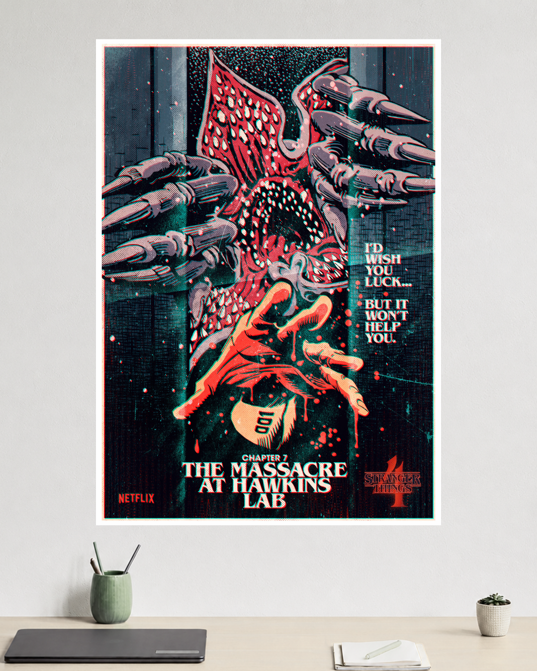 Stranger Things | "The Massacre at Hawkins Lab" | TV-Series Poster