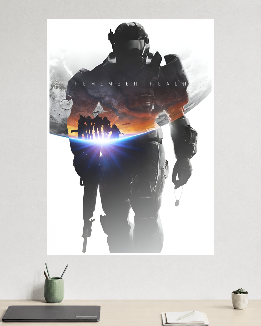 Halo Infinite | Master Chief & Cortana | Game Poster