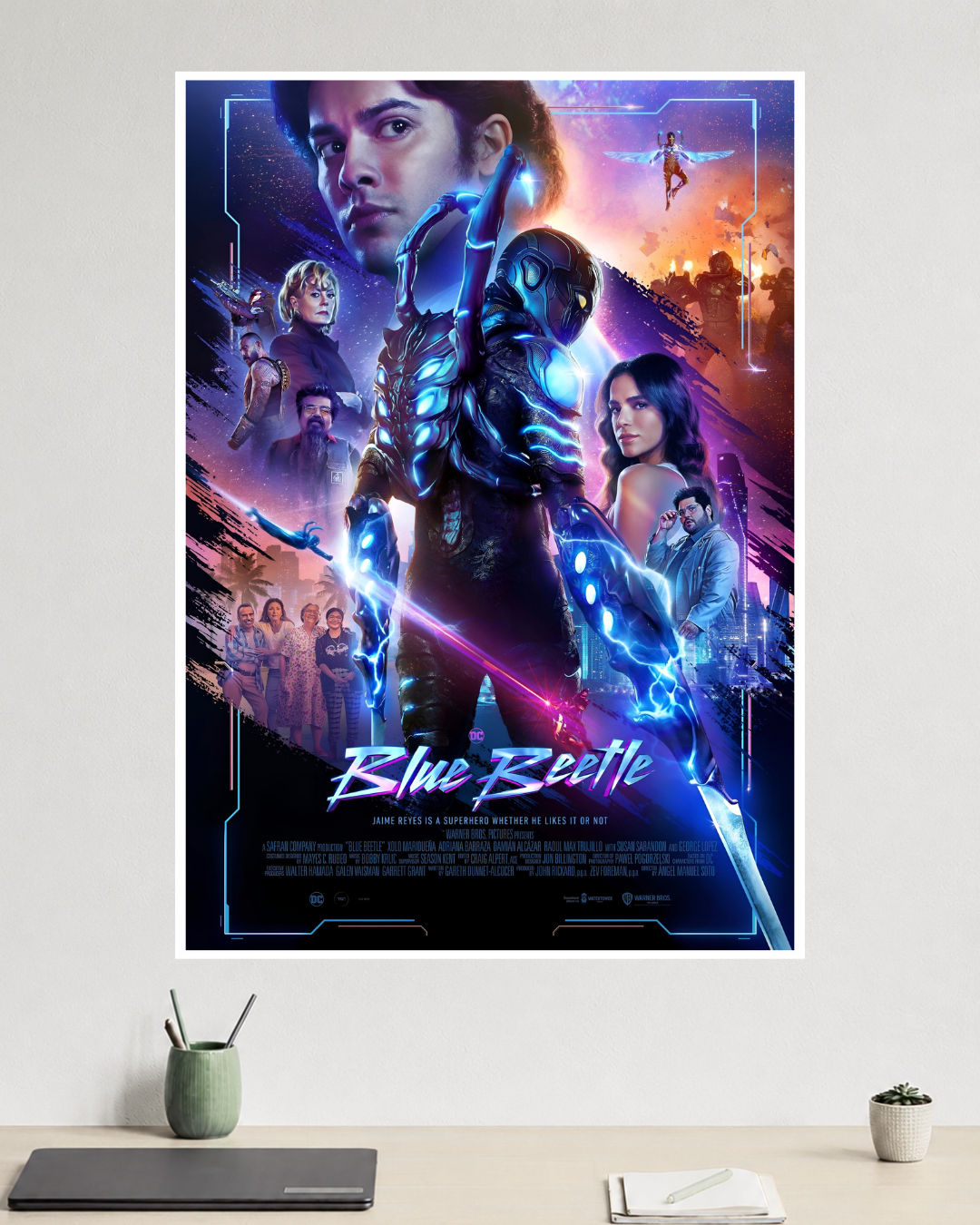 Blue Beetle | Jaime Reyes | DC Poster