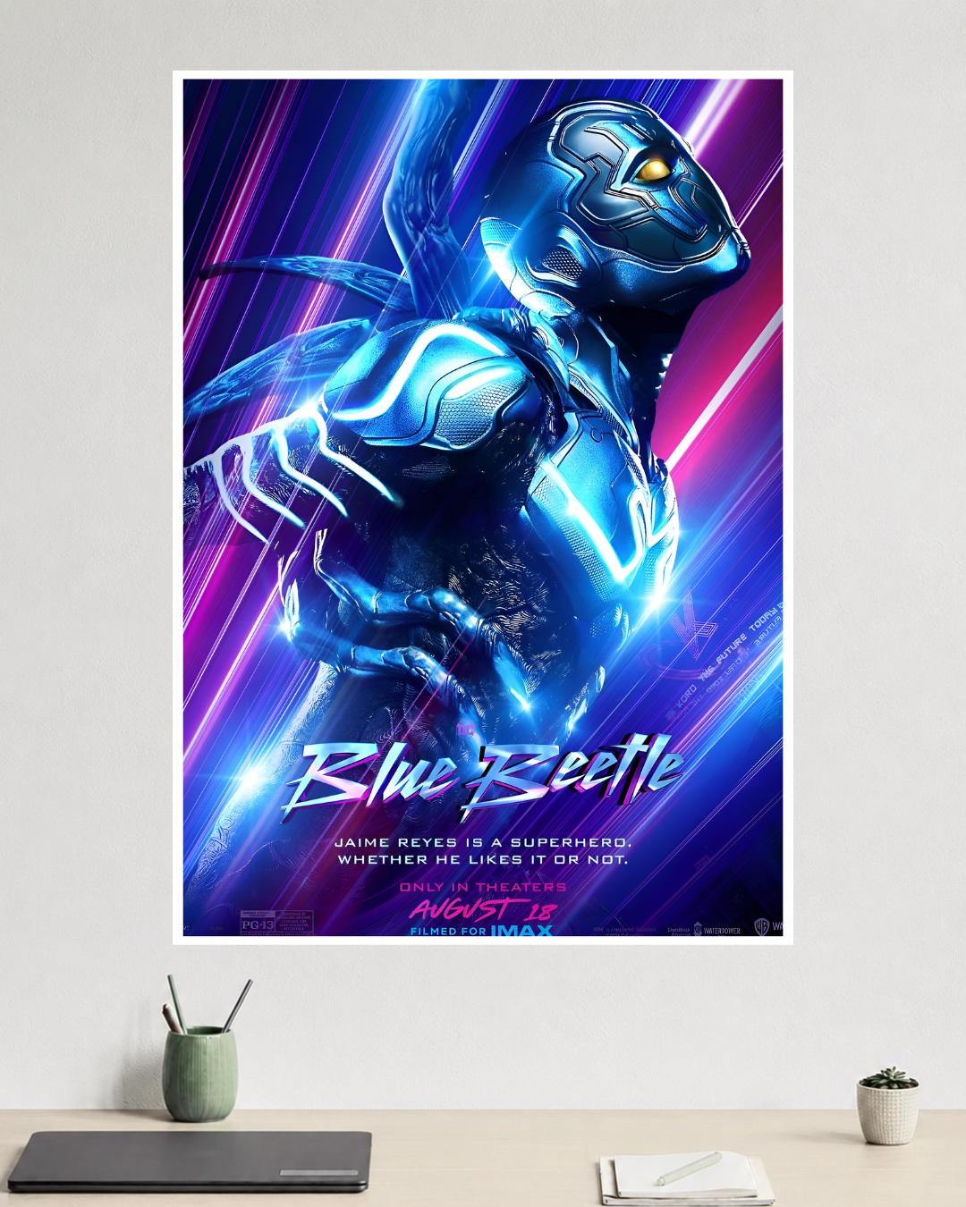 Blue Beetle | Jaime Reyes | DC Poster