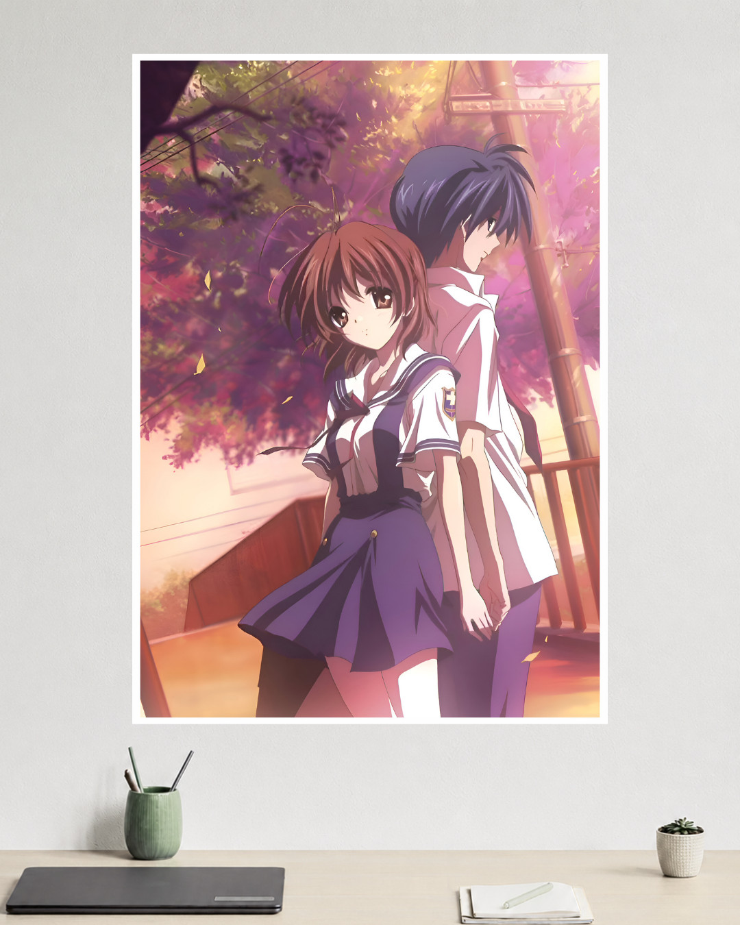 Nagisa & Tomoya | Clannad | Anime Poster