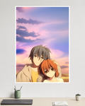 Nagisa & Tomoya | Clannad | Anime Poster