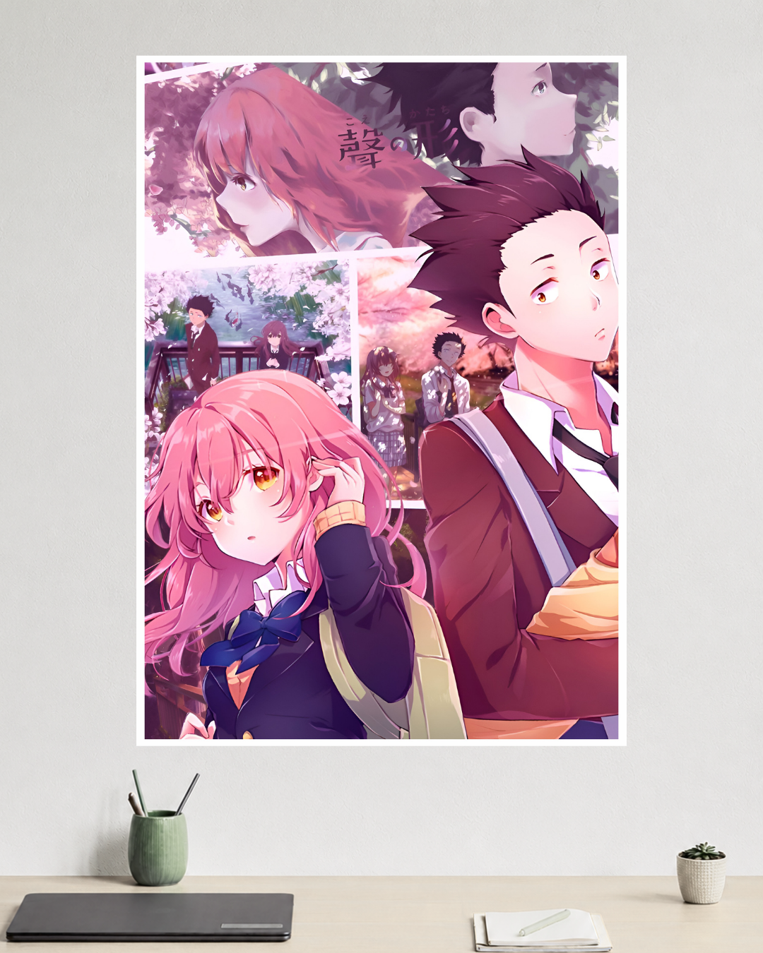 A Silent Voice | Shouko & Shoya | Anime Poster