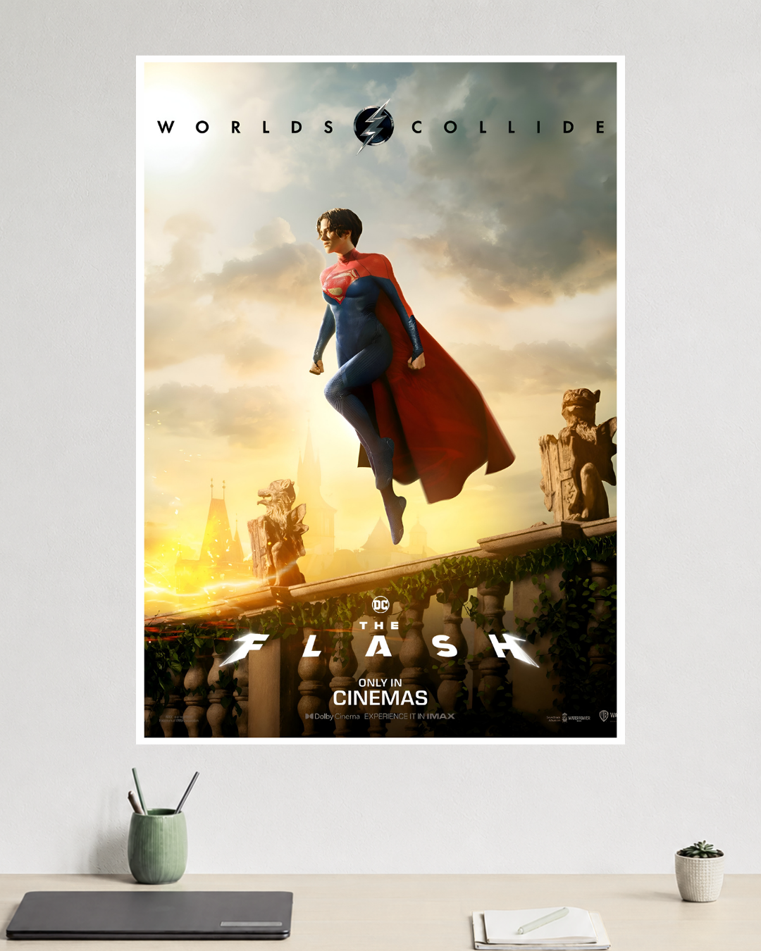Supergirl | Worlds Collide | DC Poster