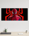 Spider-Man Red & Black – Three Panel Split Poster