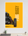 PUBG Buggy Poster | Battle Royale Vehicle | BGMI | Game Poster