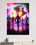 Spider-Man: Across the Spider-Verse (2023) | Multiverse Spider Hero | Marvel Poster