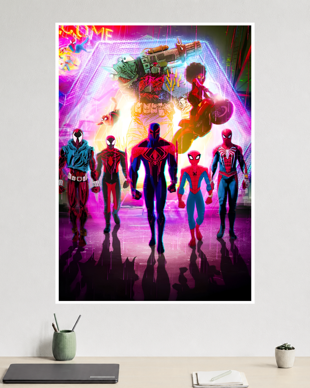 Spider-Man: Across the Spider-Verse (2023) | Multiverse Spider Hero | Marvel Poster