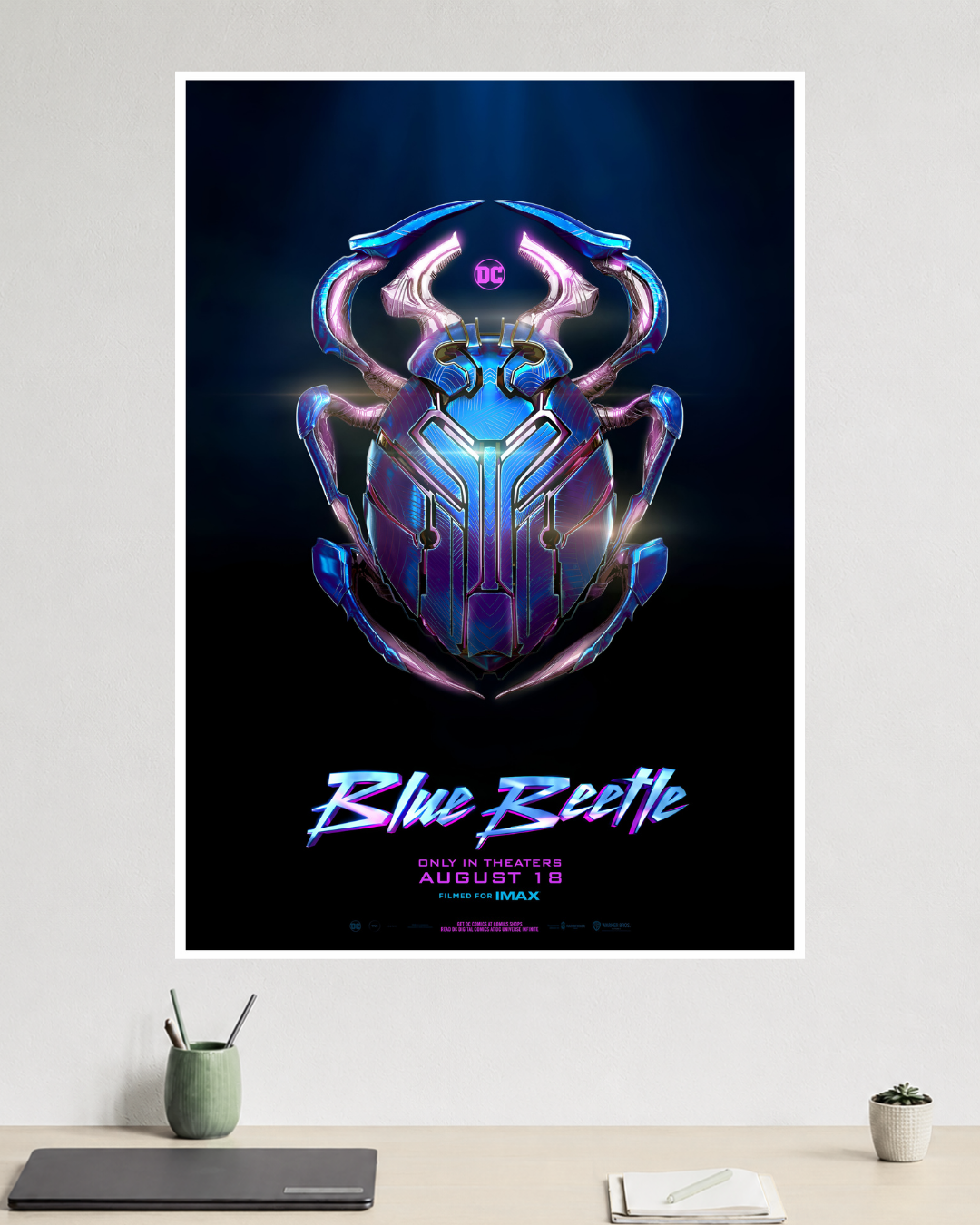 Blue Beetle | Jaime Reyes | DC Poster