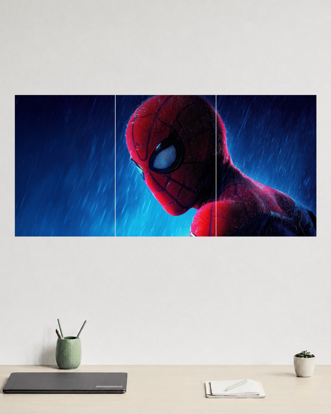 Spider-Man – Three Panel Split Poster