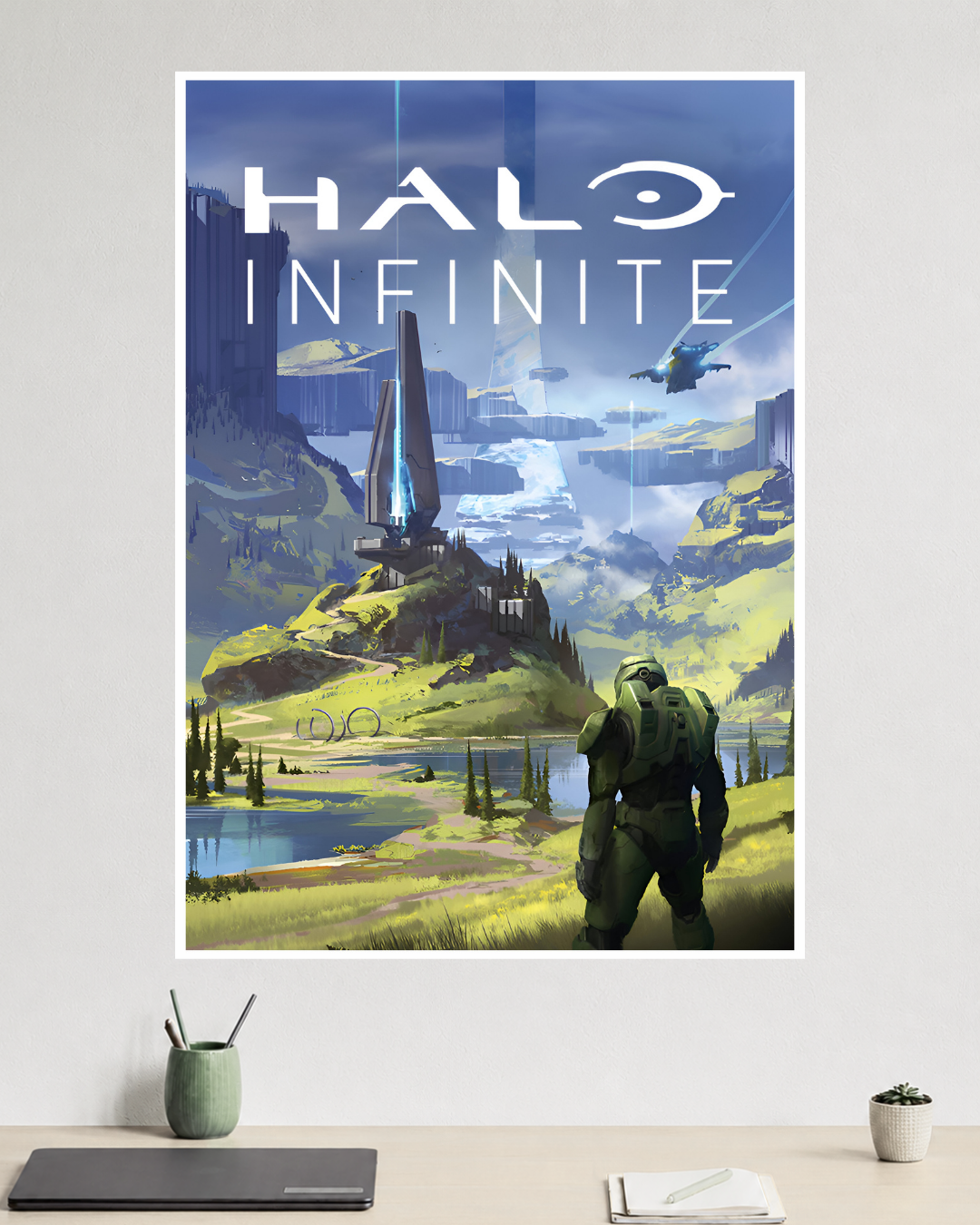 Halo Infinite | Master Chief & Cortana | Game Poster