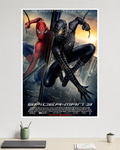 Spider-Man 3 Movie Poster | Spider-Man vs Venom Symbiote | Marvel Poster