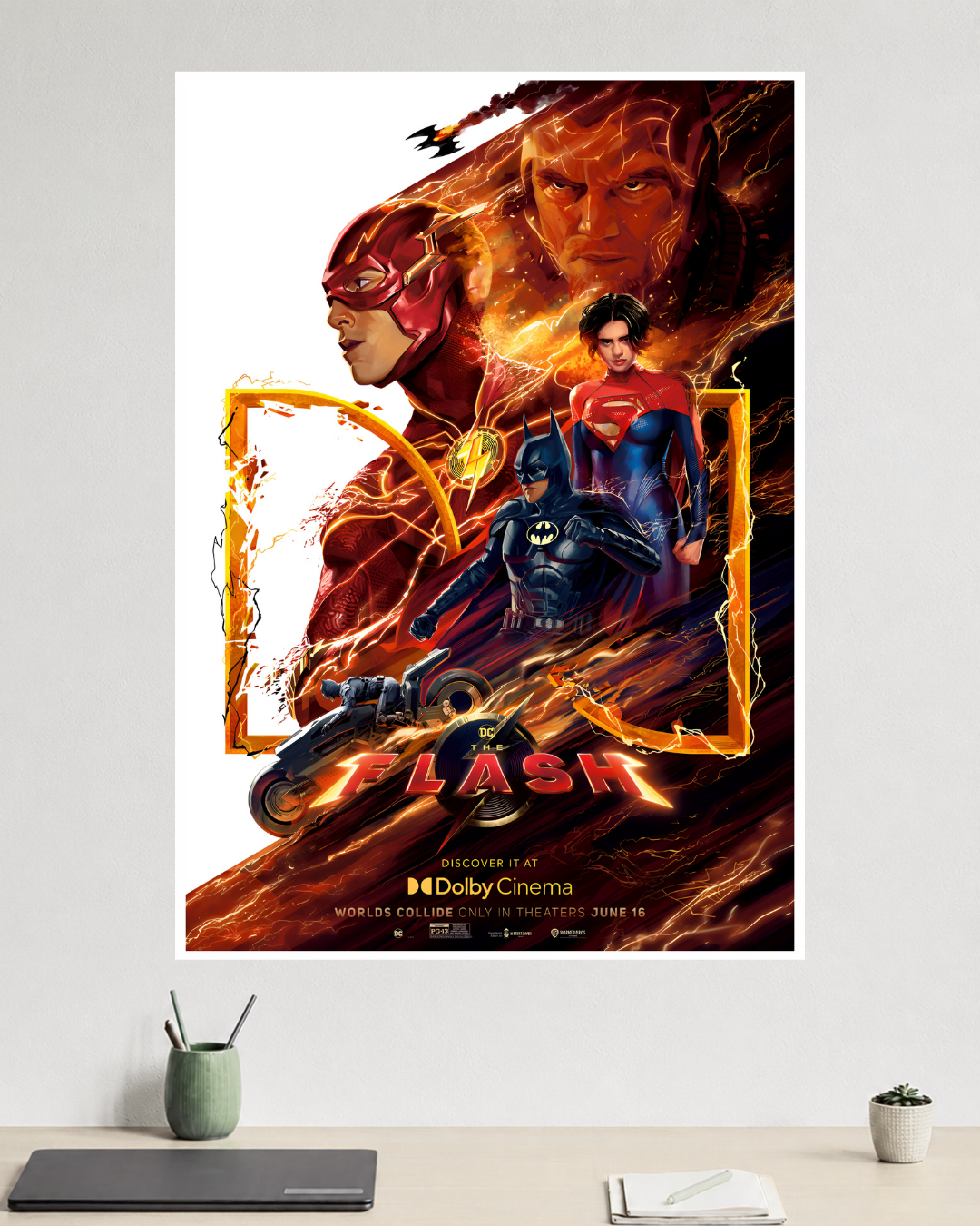 The Flash | Worlds Collide | DC Poster