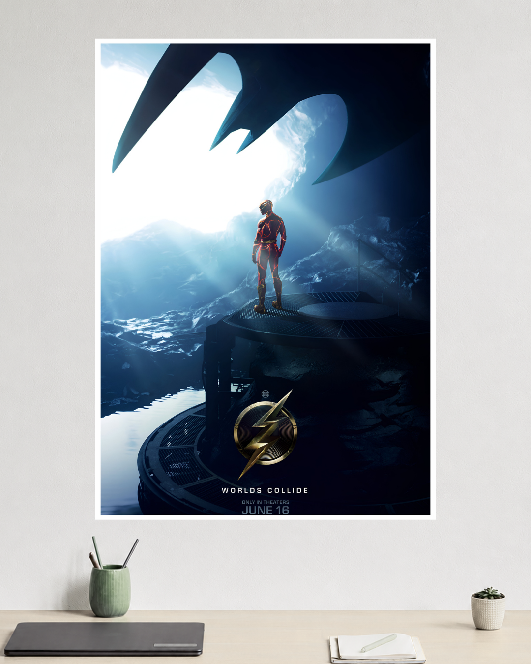 The Flash | Worlds Collide | Barry Allen | DC Poster