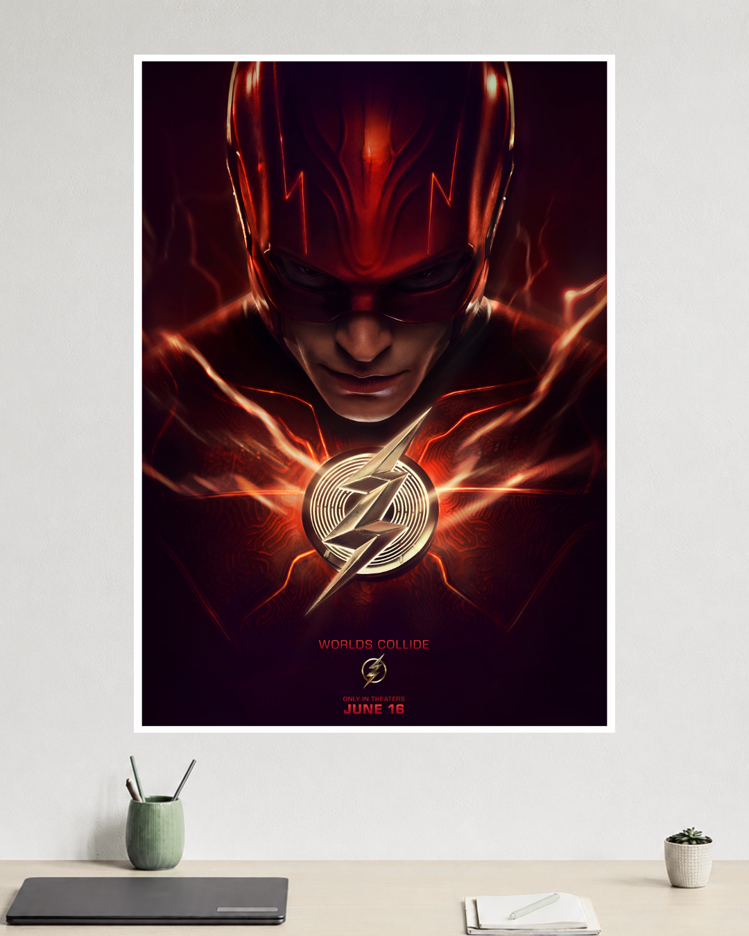 The Flash | Worlds Collide | Barry Allen | DC Poster
