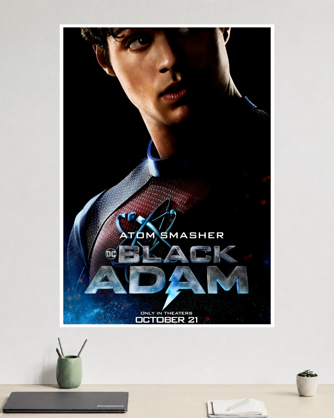 Atom Smasher | Black Adam | Noah Centineo | DC Poster