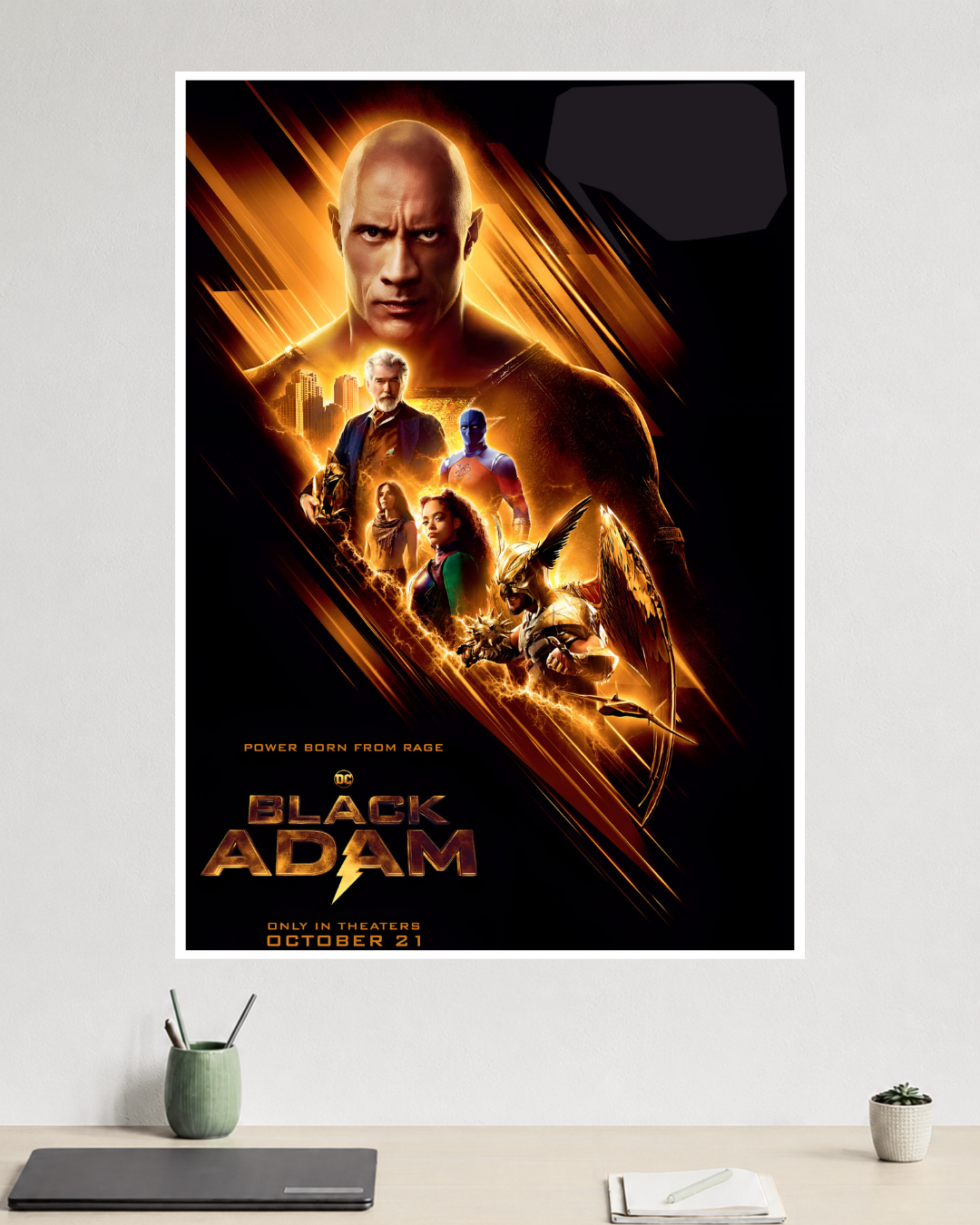 Black Adam | Dwayne Johnson | DC Poster