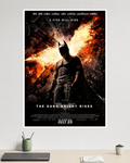 Batman | Christian Bale | The Dark Knight Rises | DC Poster