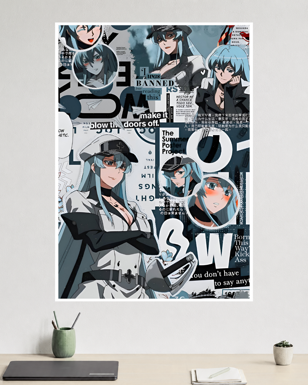 Esdeath | Akame ga Kill | Anime Poster
